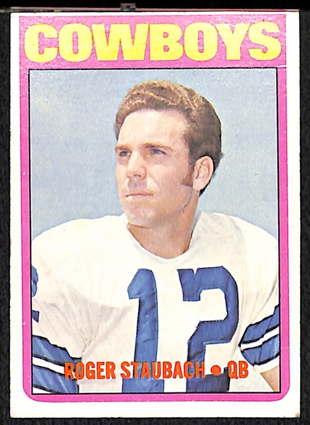 1972 Topps #200 Roger Staubach Rookie Card