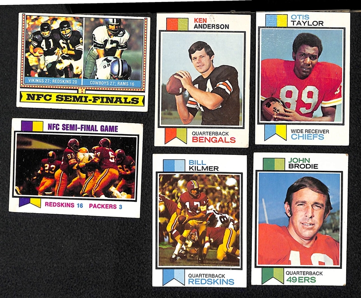 Lot of 24 Topps Football Card 1955-1984 w. Frank Gifford