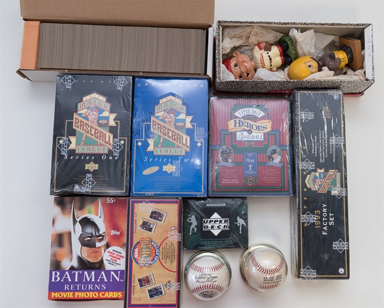 Sport and Non-Sport Card and Wax Box Lot