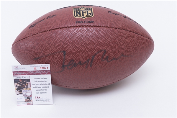 Jerry Rice Signed Football - JSA