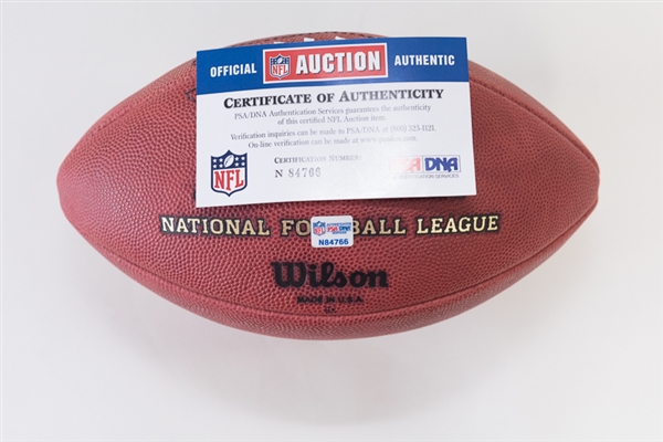 Lot of 2 Signed Footballs - Levon Kirkland (Leaf) & Rich Gannon (PSA/DNA)