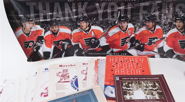 Hockey Program & Memorabilia Lot