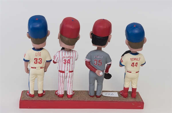 Oswalt-Hamels-Halladay-Lee Phillies Bobble Head