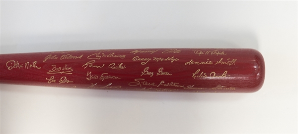 1980 Phillies Commemorative World Series Champions Bat