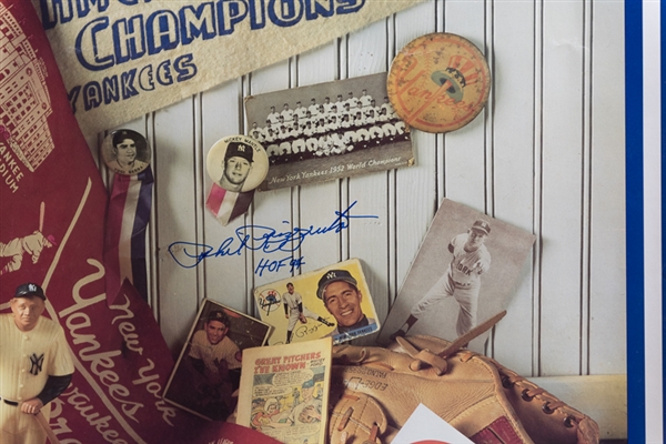 Lot Of 5 Phil Rizzuto Signed Posters