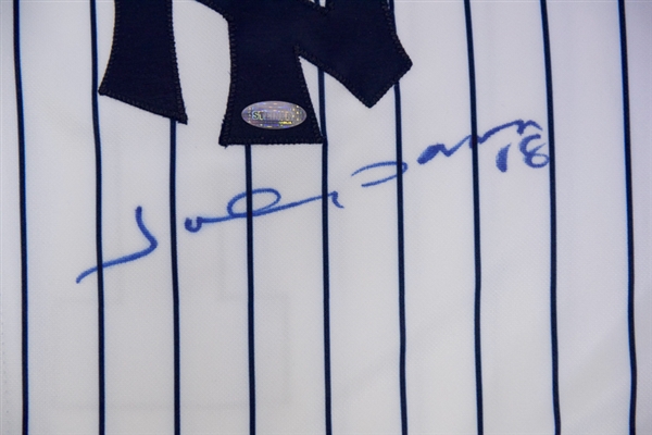 Johnny Damon Signed Yankees Jersey - Steiner