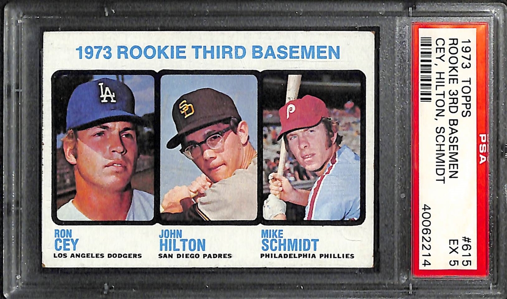 Lot Of 3 PSA Graded Cards w. Mike Schmidt Rookie