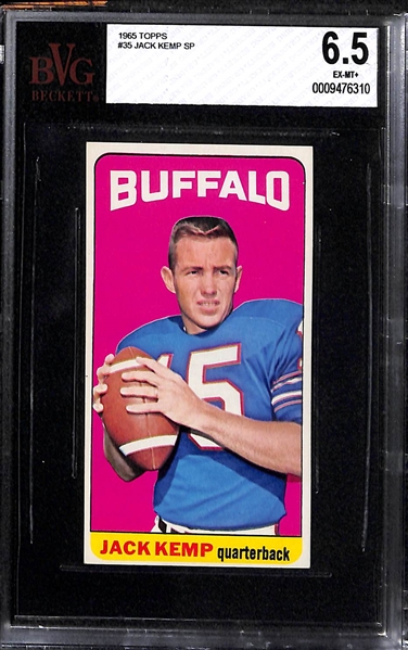 1965 Topps Football Complete Card Set w. Namath RC BVG 2.5