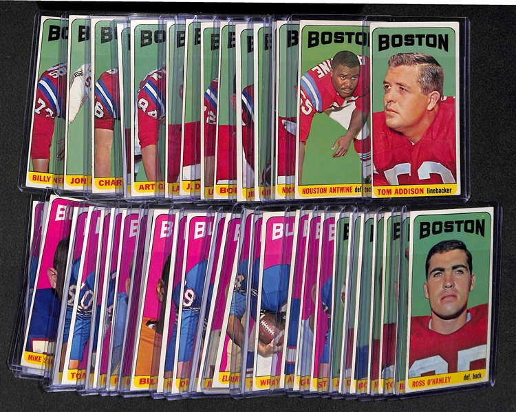 1965 Topps Football Complete Card Set w. Namath RC BVG 2.5