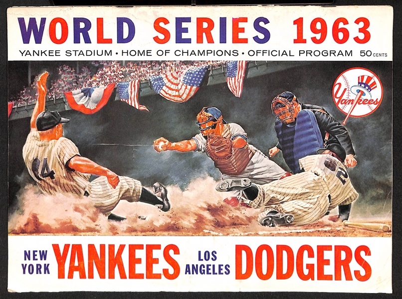 1963 & 1966 World Series Programs