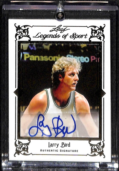 Lot Of 3 Larry Bird Autograph Cards