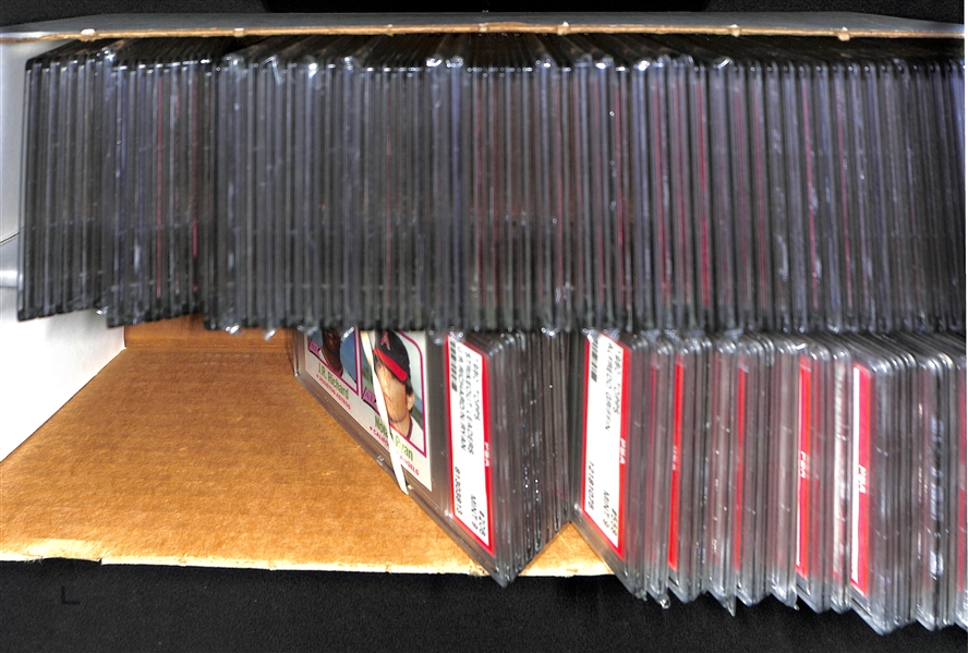 Lot of 90 - 1980 Topps Graded Baseball Cards - All PSA 9s!