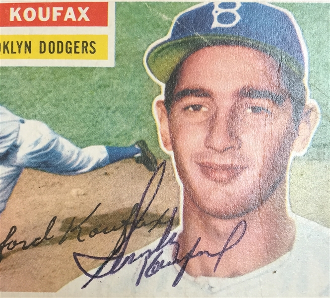 1956 Topps Sandy Koufax