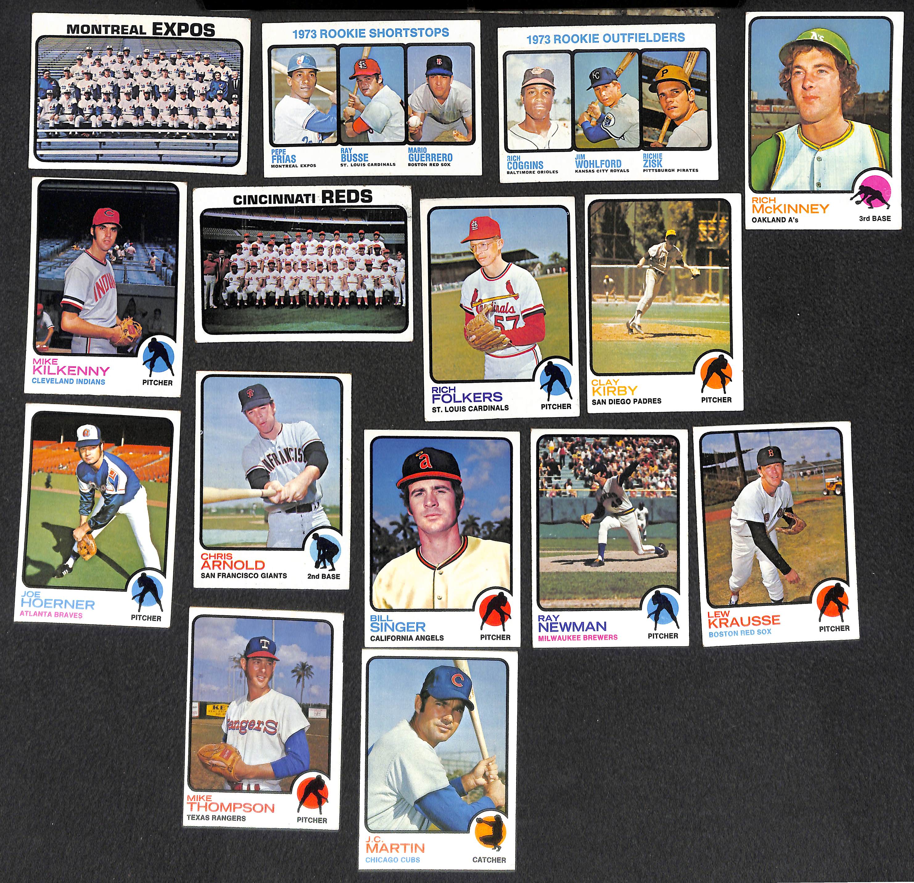 Lot Detail - Lot of 500+ 1973 Topps Baseball Cards w. Nolan Ryan