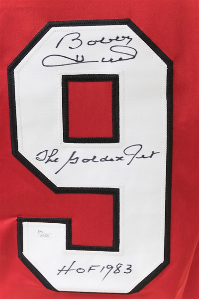 Bobby Hull Autographed Signed Chicago Blackhawks Framed Jersey 