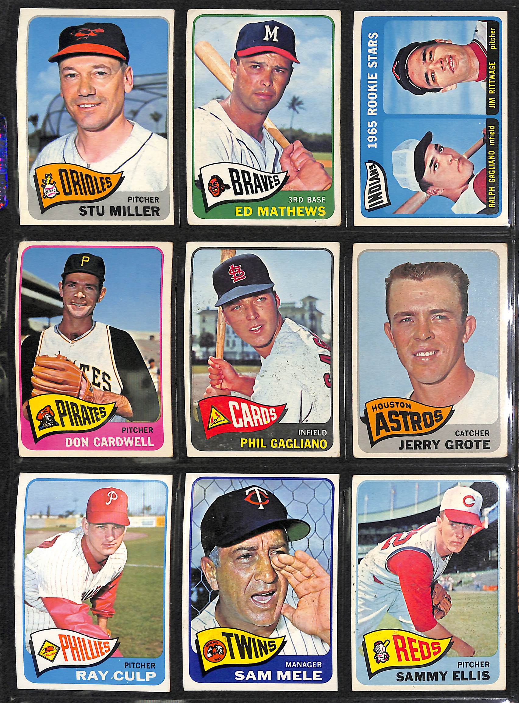 1965 Topps Baseball Cards / Lot Detail Lot Of 300 Different 1965