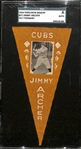 1916 Ferguson Bakery BF2 Felt Pennant Jimmy Archer (Cubs) SGC Authentic