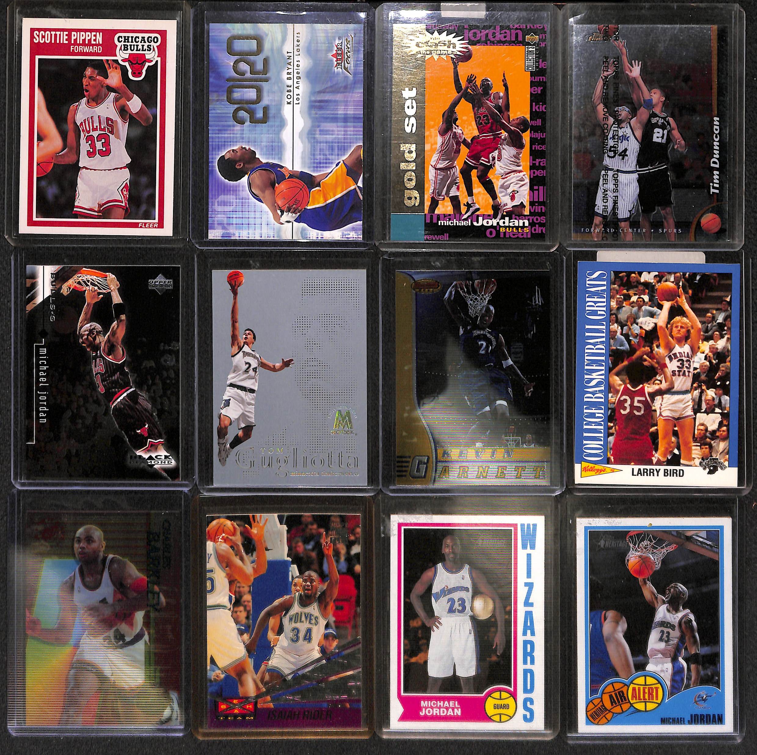 Lot Detail - Lot of 500+ Basketball Cards w. Inserts & Michael Jordan Cards