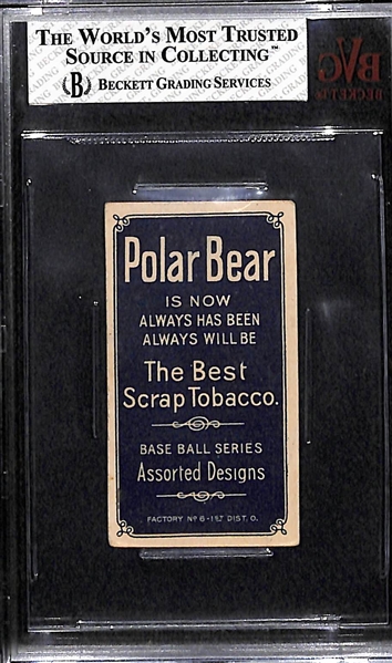 1909 T206 Gavvy Cravath (RC) Polar Bear Factory 6 (Minneapolis) - BVG 3