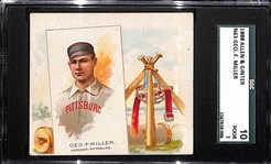 1888 Allen & Ginter N43 Geo F. Miller Card SGC 1