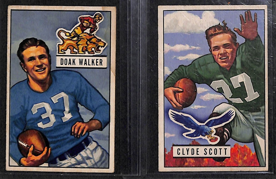 Lot Detail - (8) Vintage Football Cards 1951-1969 Inc. 1962 Topps ...