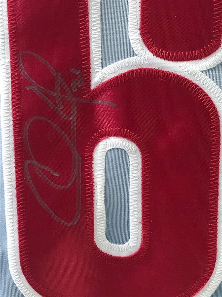Lot Detail - Chase Utley Signed Philadelphia Phillies Jersey - JSA