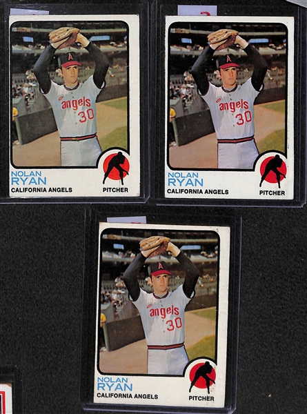 Lot of 52 1970-1978 Topps Baseball Cards w. 1970 Reggie Jackson