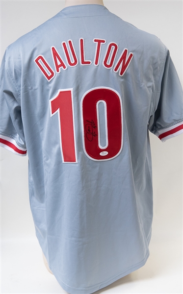Darren Daulton Signed Phillies Jersey - JSA COA