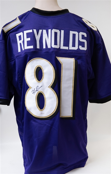 Keenan Reynolds Signed Ravens Jersey - JSA
