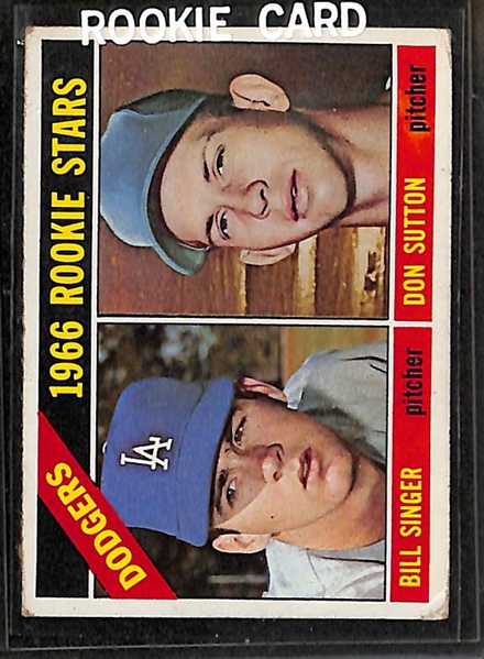 Lot of 366 Different 1966 Topps Baseball Cards w. Mantle & Rose BVG 2