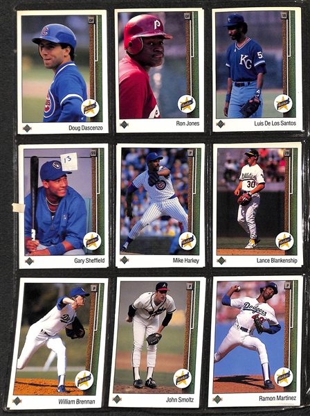 1999 Upper Deck Baseball Set in Album w. Griffey RC