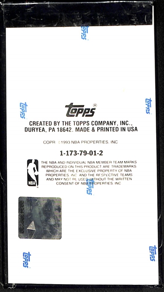 1992-93 Topps Stadium Club NBA Basketball Cards - Series 1 & 2 - Sealed