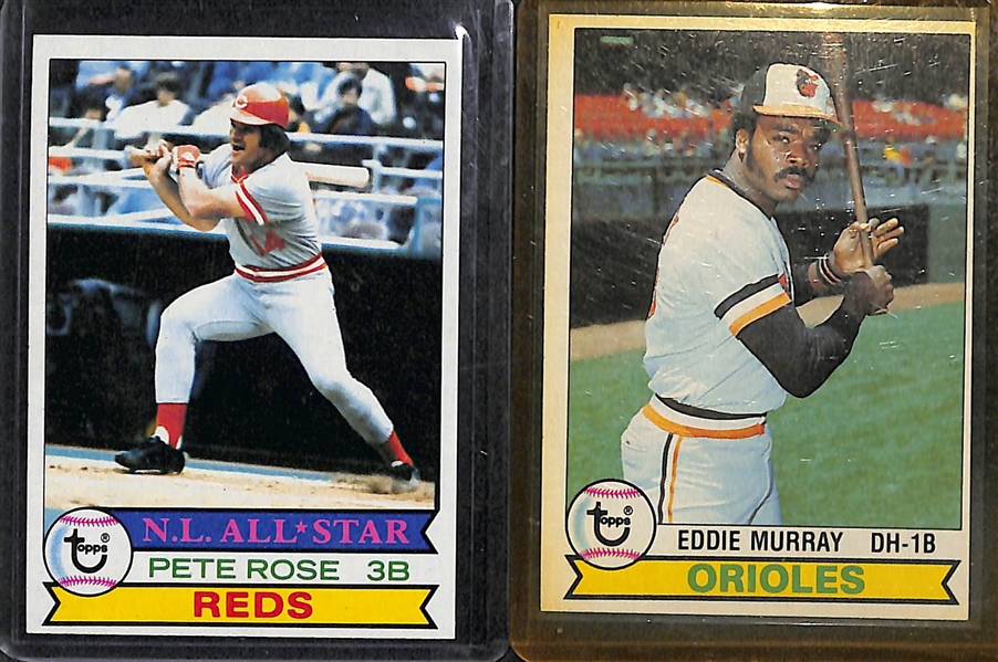 Lot of 4 - Topps Baseball Sets - 1979, 1980, 1981, 1982