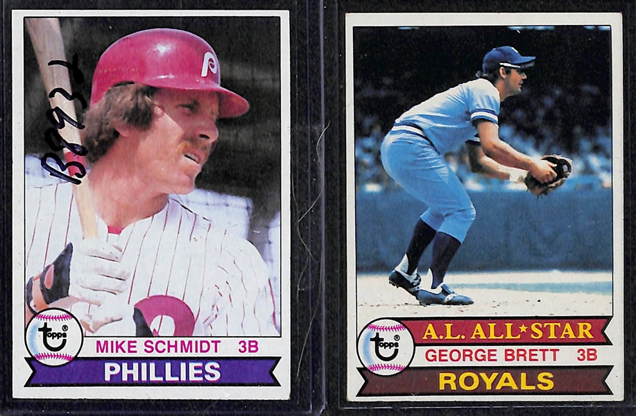 Lot of 4 - Topps Baseball Sets - 1979, 1980, 1981, 1982