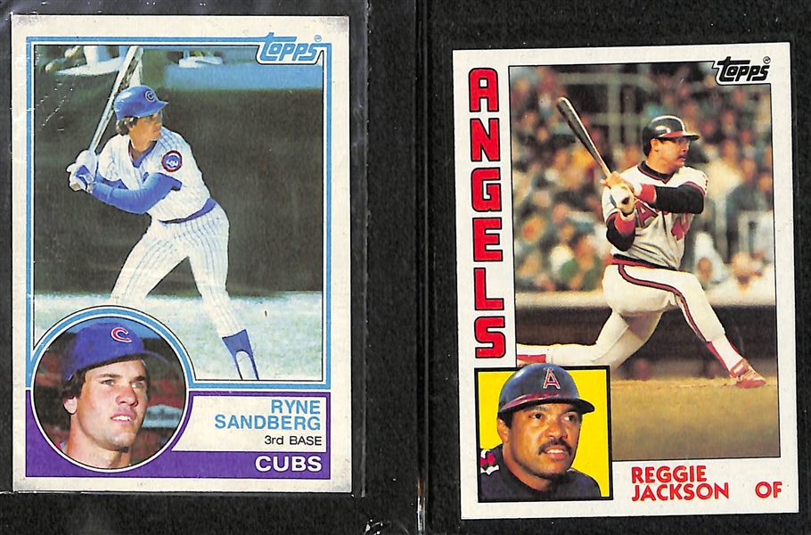 Lot of 3 - Topps Baseball Sets - 1983, 1984, 1985