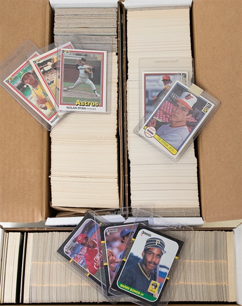 Lot of 3 - Donruss Baseball Sets - 1981, 1982, 1987
