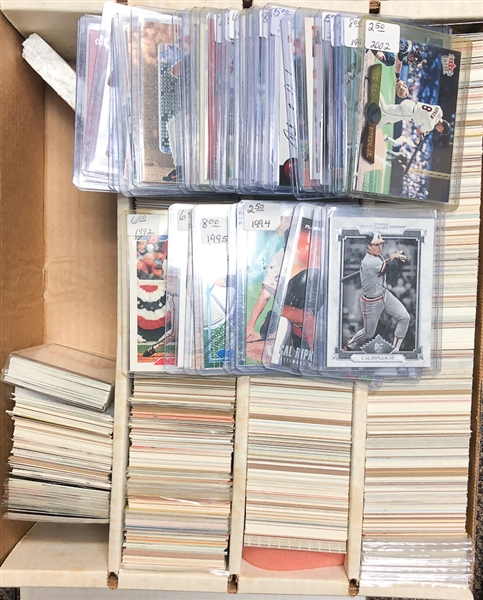 Lot Of 1000+ Cal Ripken Jr Cards