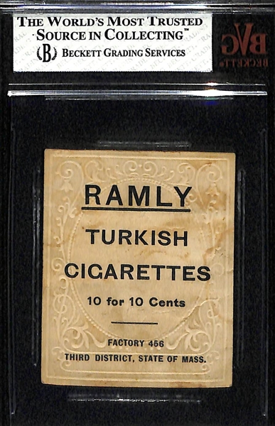 1909 Ramly Cigarettes T204 Dode Paskert (Cincinnati Reds) - BVG 1.0