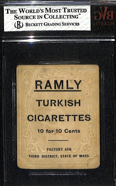 1909 Ramly Cigarettes T204 Jiggs Donahue (Boston Red Sox) - BVG 1.0
