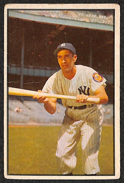Lot of 2 - 1953 Bowman Baseball Cards - Yogi Berra & Phil Rizzuto