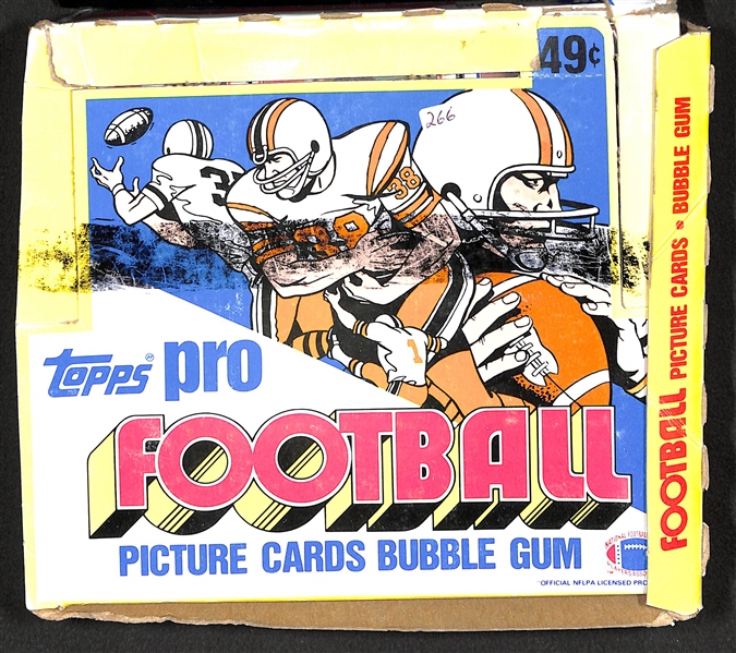 1983 Topps Football Unopened Cello Box - Possible Rookies of Marcus Allen & Jim McMahon