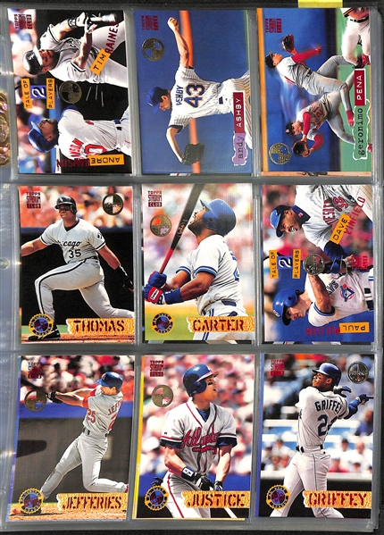 1994 Topps Baseball Stadium Club Members Only Complete Set w. Inserts