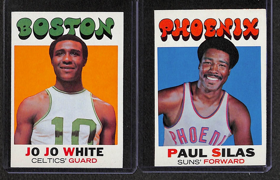 Approx. (500) 1971-1972 Topps Basketball Cards Stored in a Vending Box - Mostly Pack-Fresh Cards
