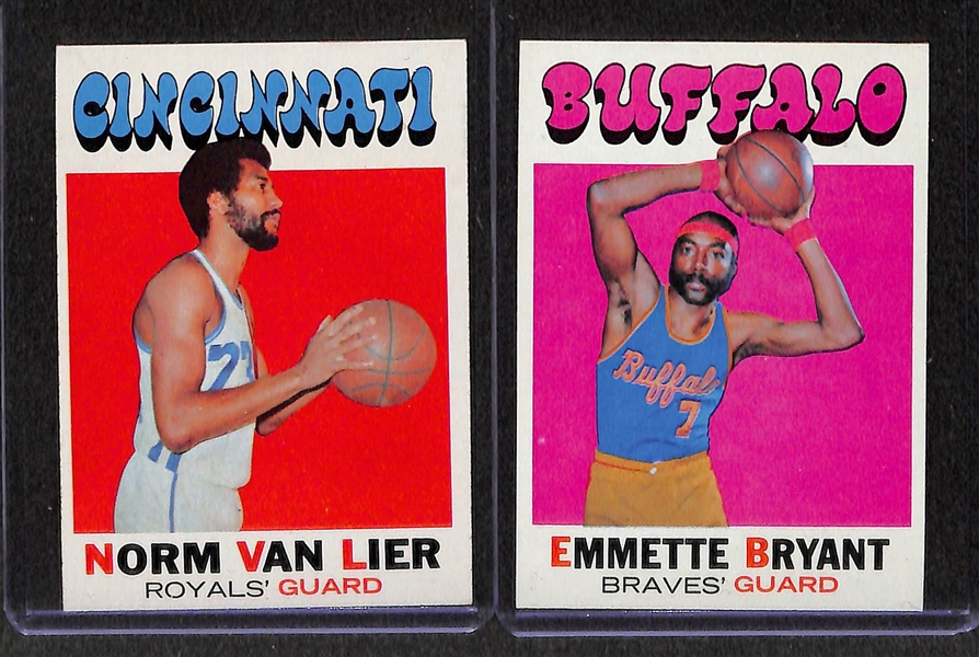 Approx. (500) 1971-1972 Topps Basketball Cards Stored in a Vending Box - Mostly Pack-Fresh Cards