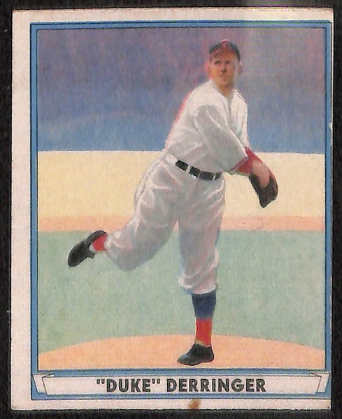 Lot of 3 - 1941 Play Ball Baseball Cards w. Mel Ott