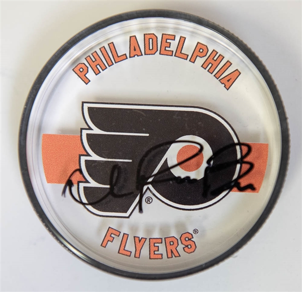 Ivan Provorov Autographed Philadelphia Flyers Acrylic Hockey Puck - UDA