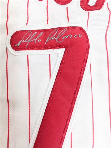 00's Placido Polanco Philadelphia Phillies Majestic MLB Jersey Size Medium  – Rare VNTG