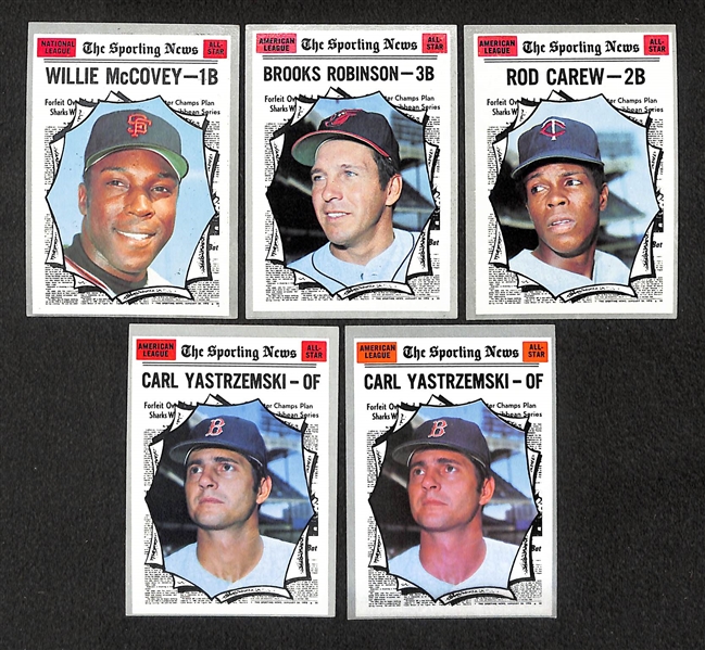 Lot of 1000+ 1970 Topps Baseball Cards w. Ernie Banks x3