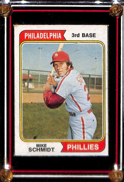 Lot of 80+ Mike Schmidt Cards 1974-1980