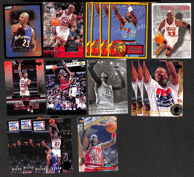 Lot of 70+ Michael Jordan Cards including Inserts